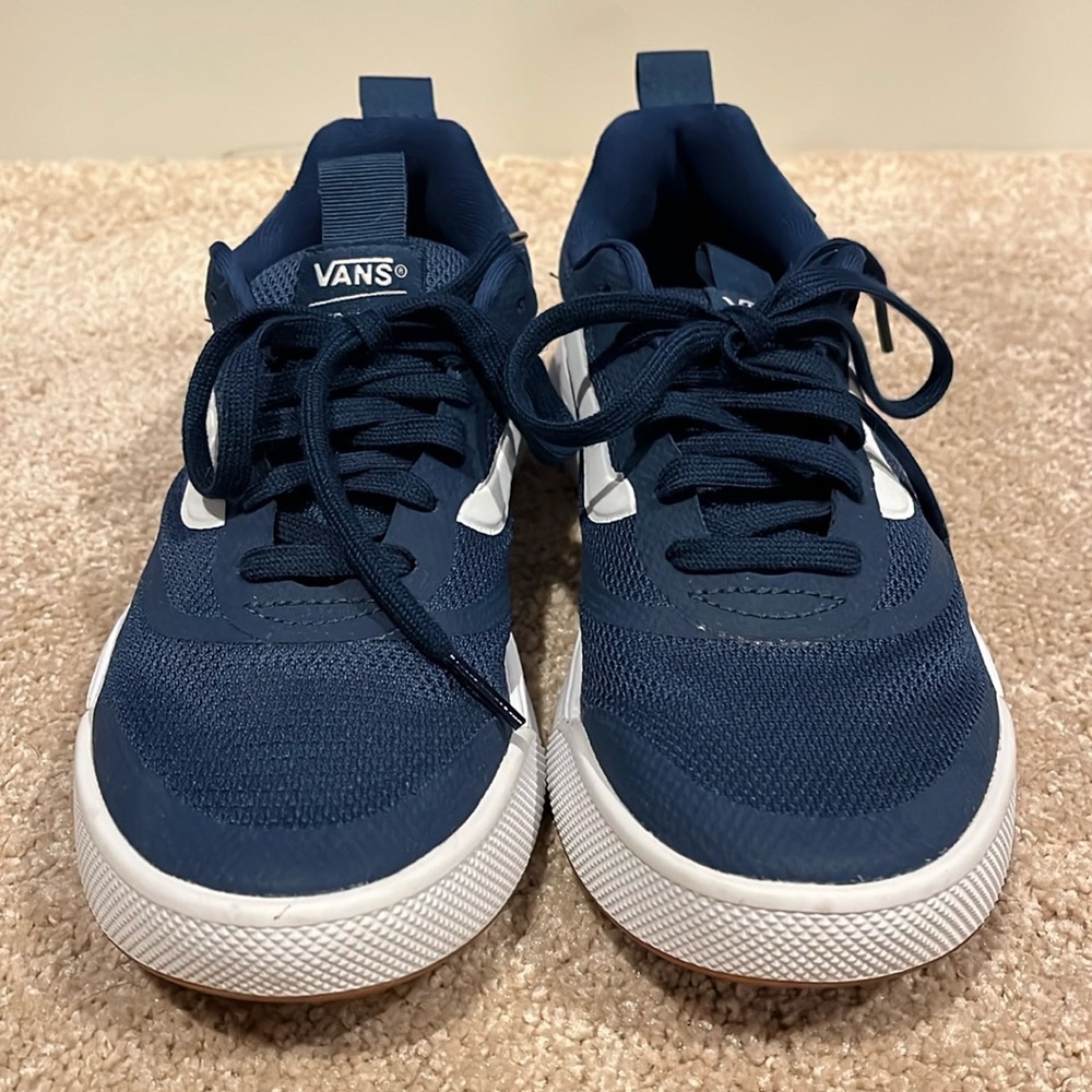 Vans Women’s Blue/White Ultrarange Rapidweld Sneaker, Size 8